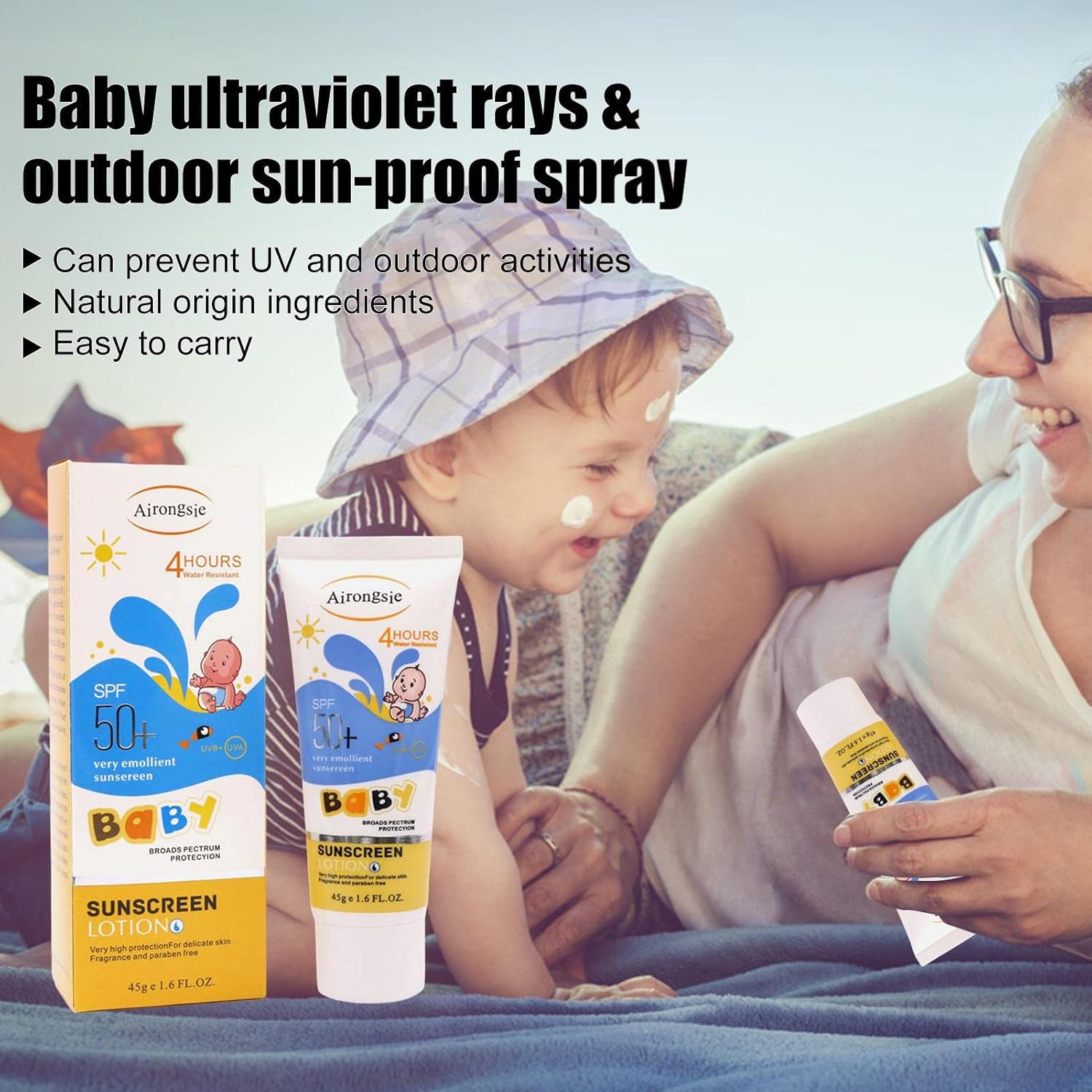 Baby Sunblock Cream Protect an - Baby Sunscreen Lotion review and price