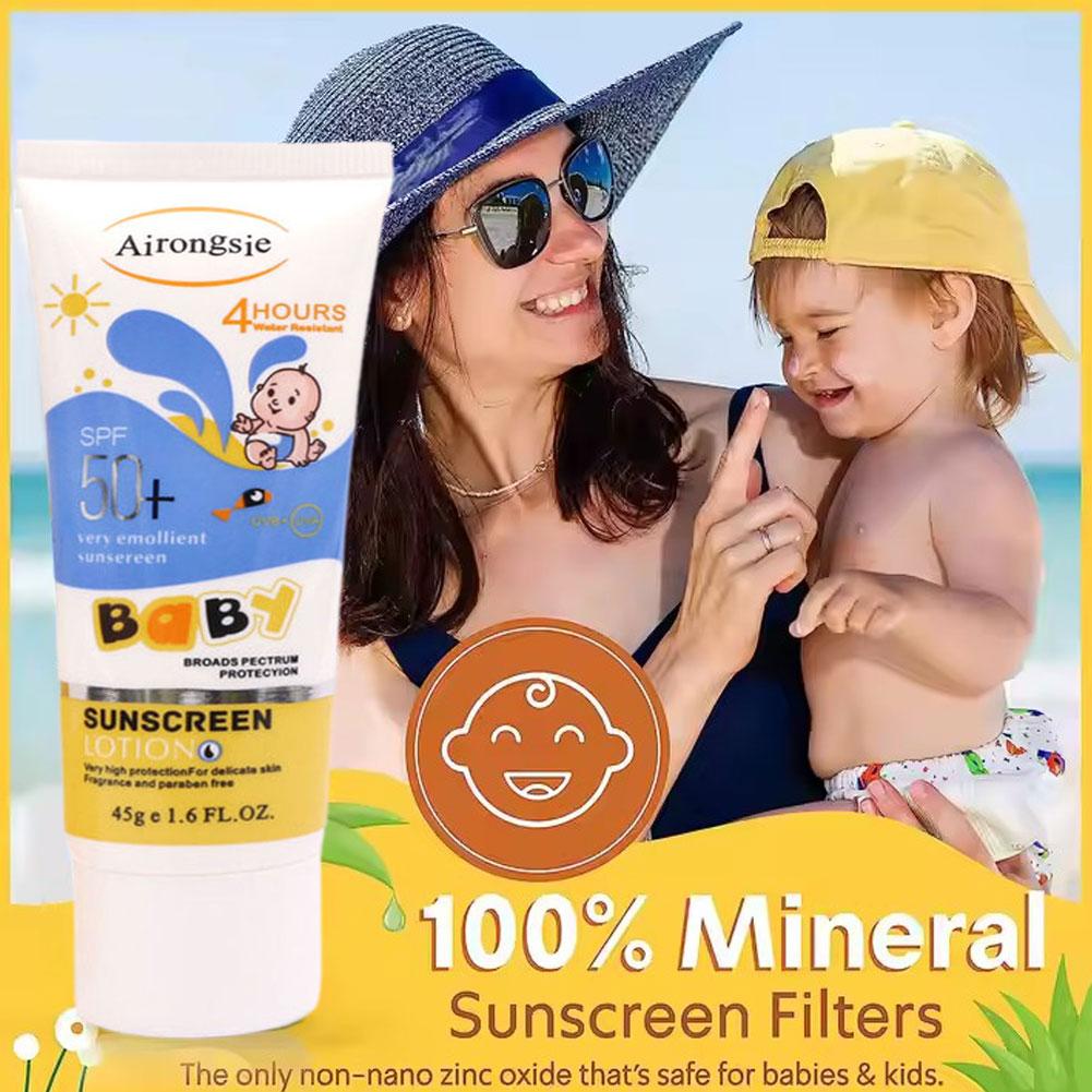 Airongsje SPF50+ Baby Sunscree - Baby Sunscreen Lotion review and price