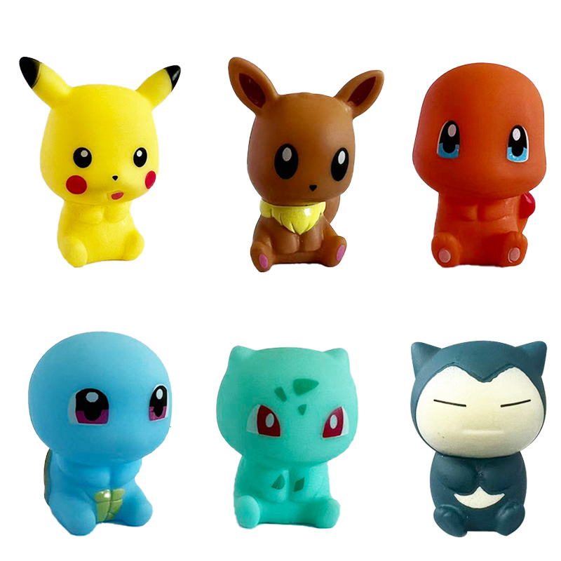 6Pcs Pokemon Bath Toys Pikachu - Baby Products In Japan review and price