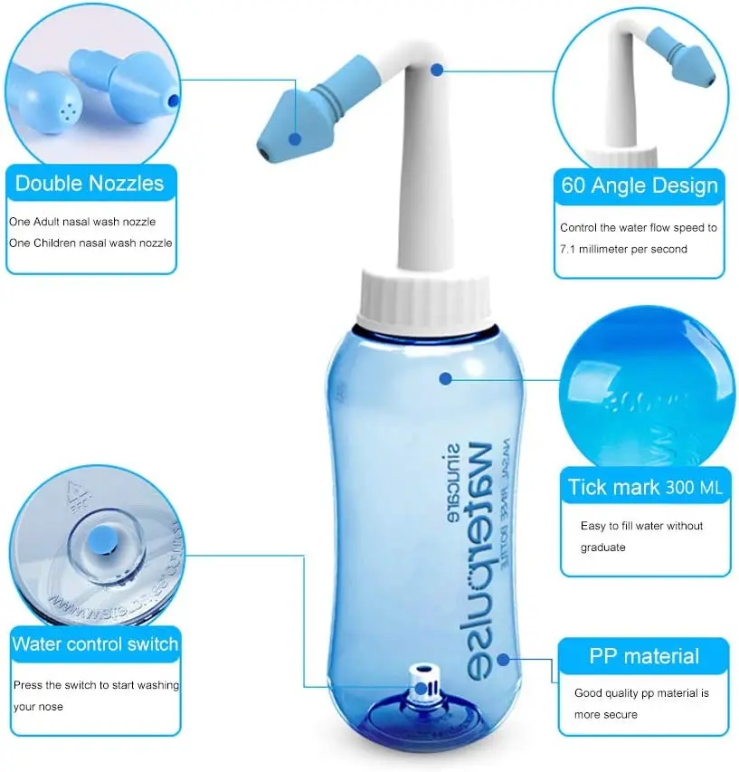 300ml 500ml Neti Pot Nasal Irr - Baby Nose Cleaner review and price