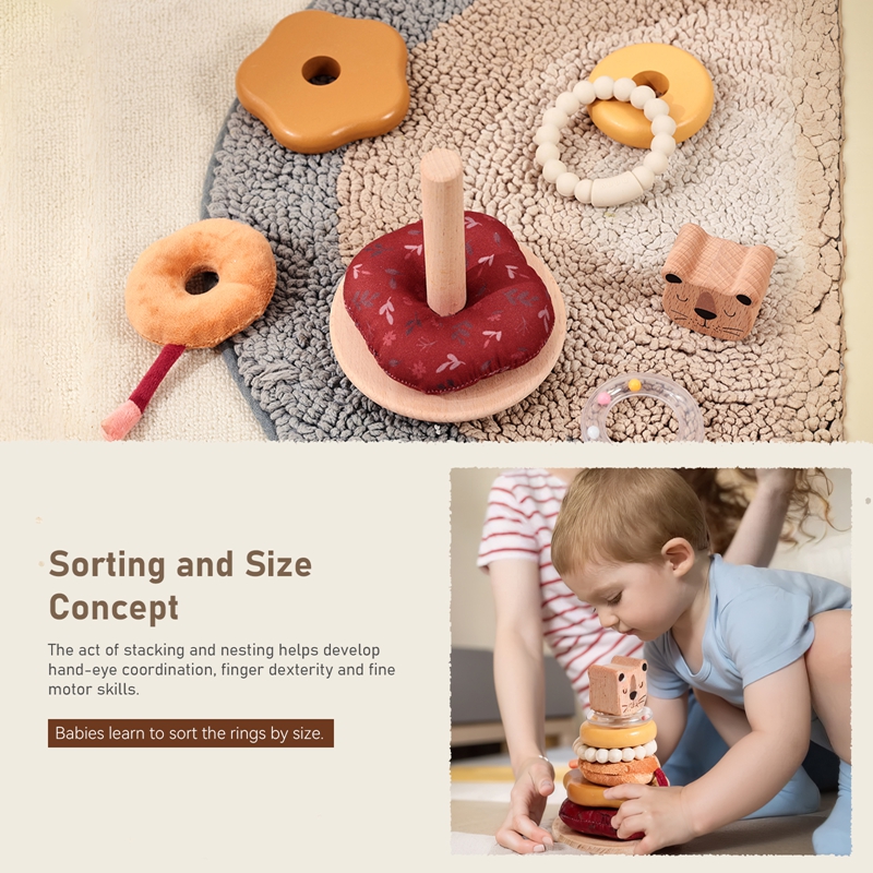 0-12 Months Cotton Rattle Toys - Baby Products Newborn review and price